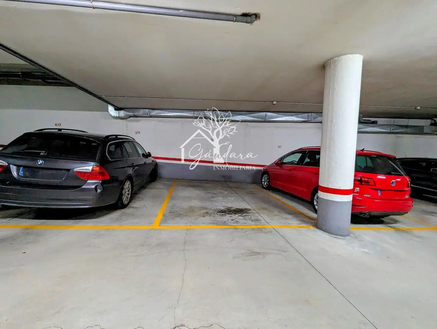 Parking of Flat for rent in Narón  with Heating, Parquet flooring and Terrace
