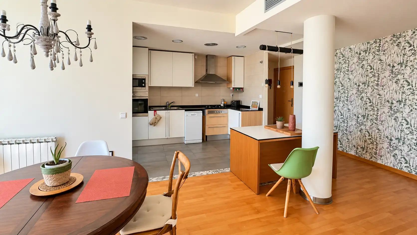 Cocina de Piso en venta en Girona con Aire acondicionado, Calefacción y Parquet