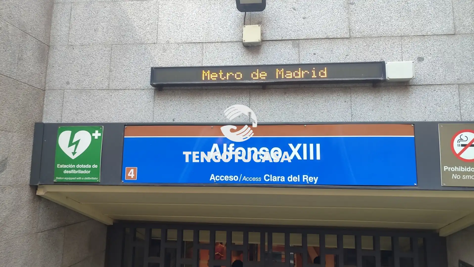Exterior view of Garage for rent in Madrid