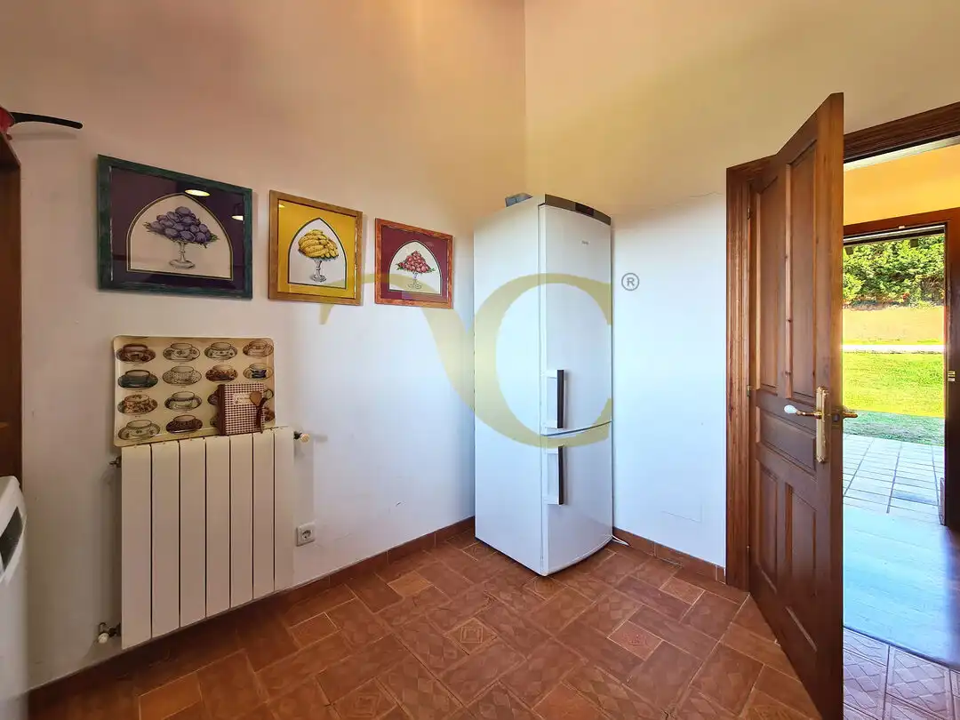 Cocina de Casa o chalet en venta en Villaviciosa con Calefacción, Jardín privado y Terraza
