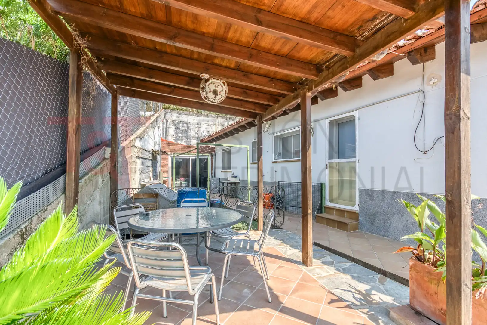 Terrassa de Casa o xalet en venda en Gualba amb Calefacció, Jardí privat i Terrassa