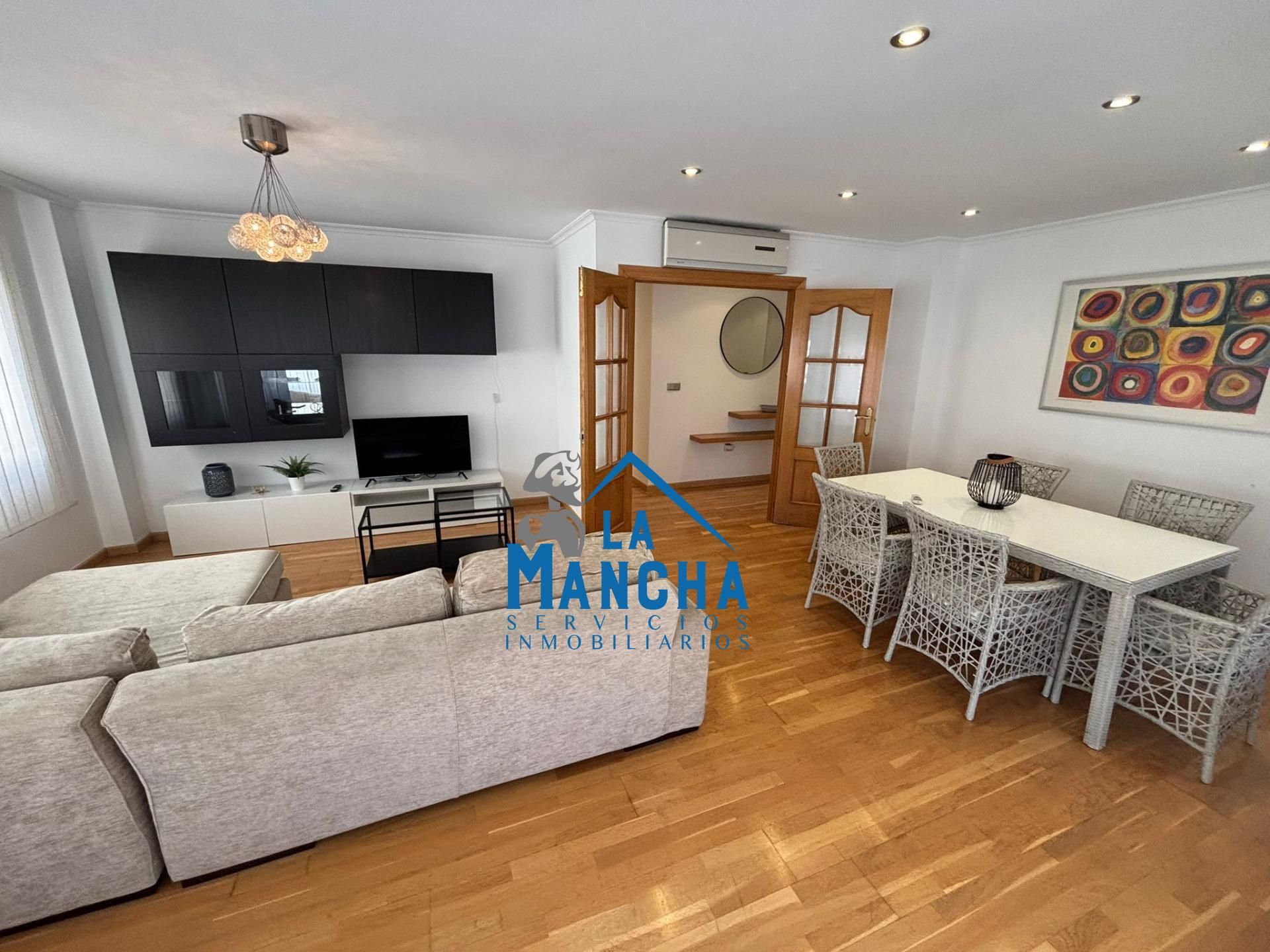 Living room of Attic for sale in  Albacete Capital  with Air Conditioner, Heating and Terrace
