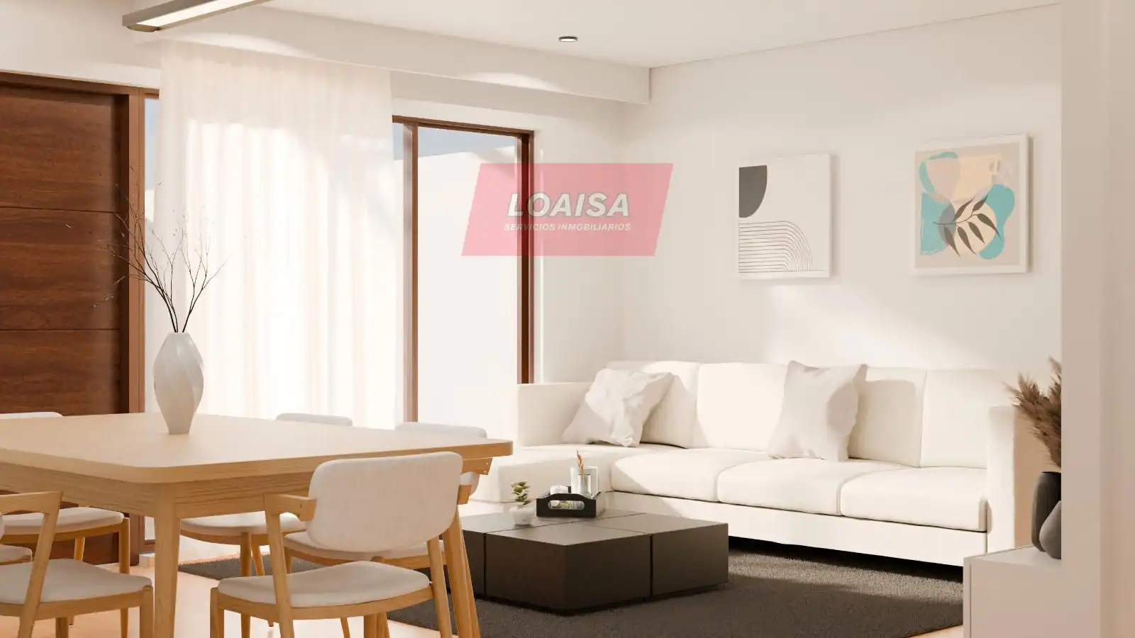 Sala de estar de Casa adosada en venta en Antas con Calefacción y Terraza