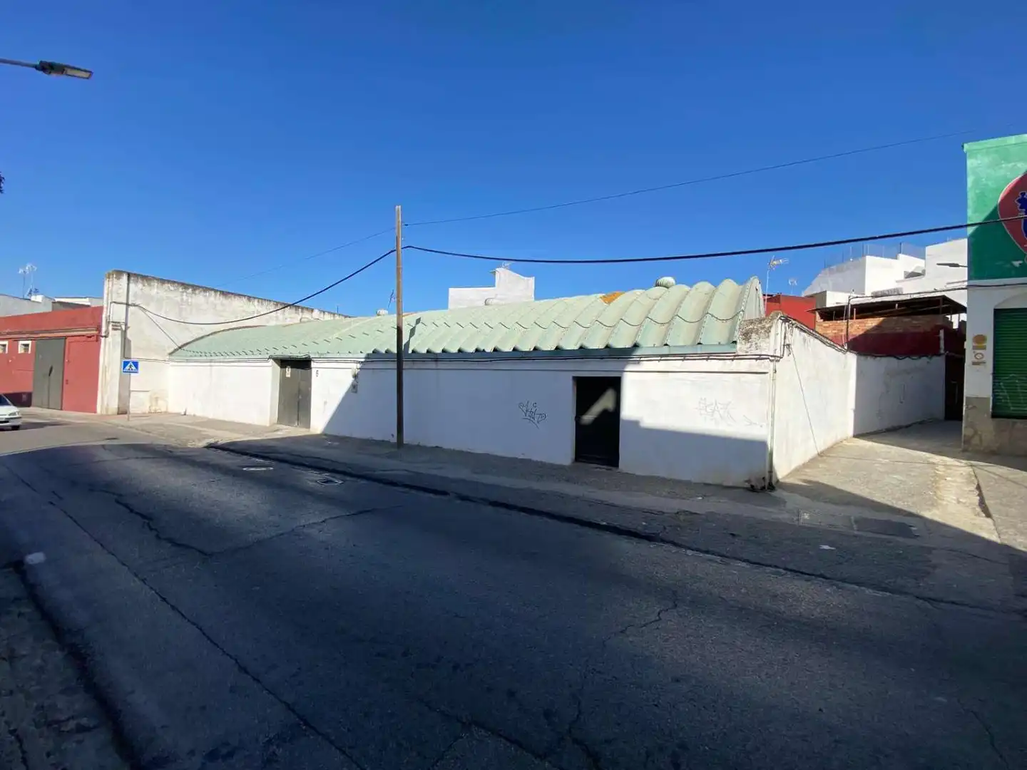 Exterior view of Industrial buildings for sale in Algeciras