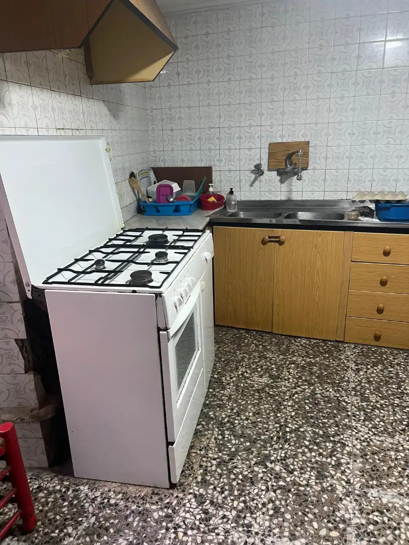 Cuina de Casa o xalet en venda en Utiel amb Moblat