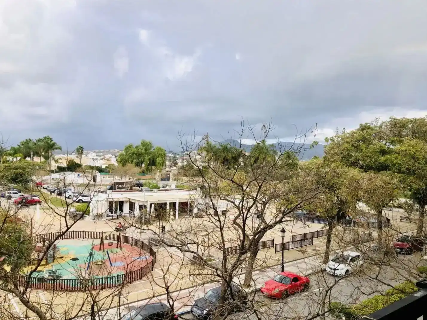 Exterior view of Flat for sale in Estepona  with Air Conditioner, Swimming Pool and Balcony