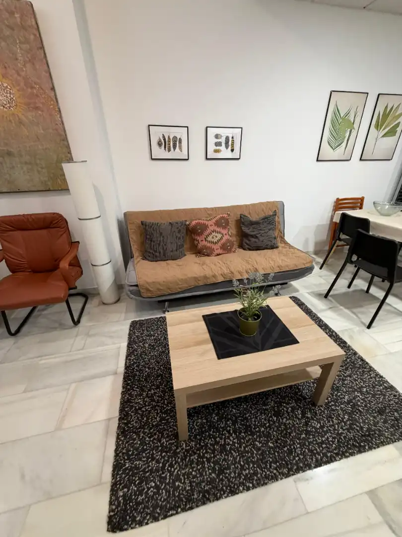 Living room of Study for sale in Málaga  with Furnished