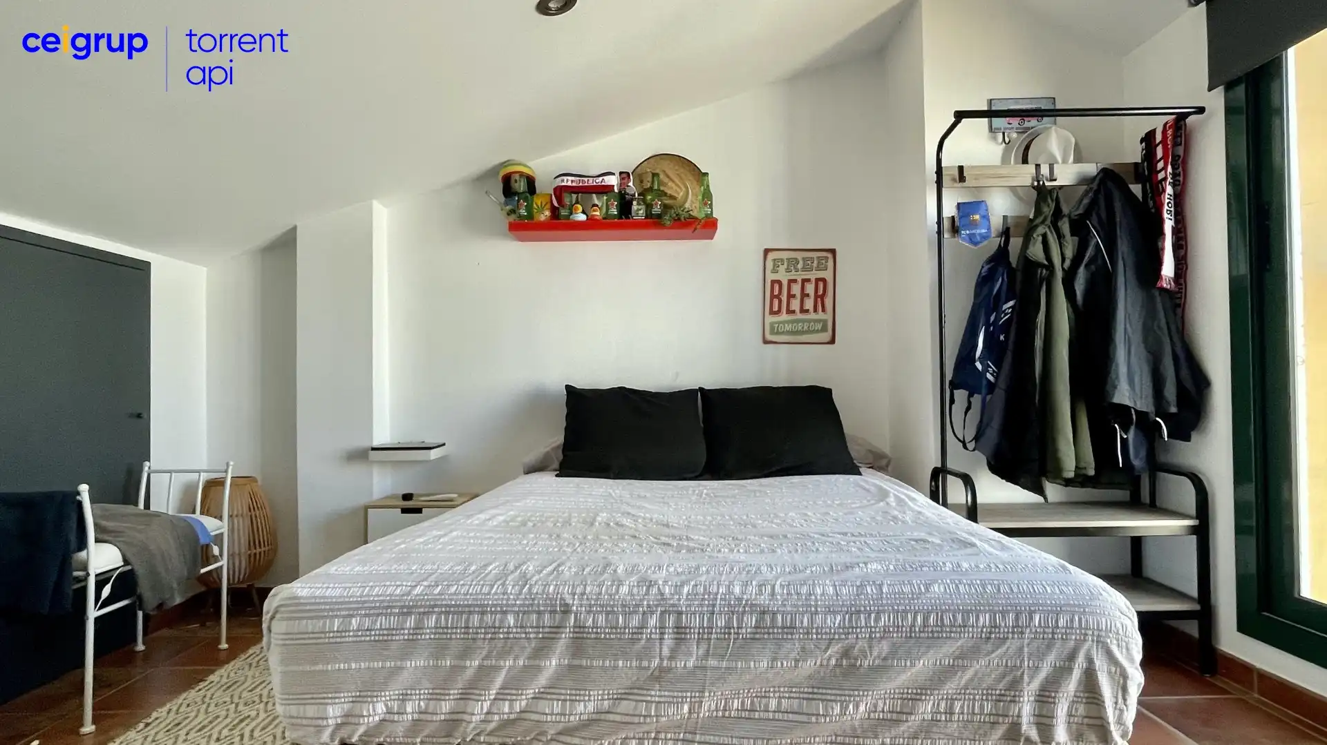Schlafzimmer von Einfamilien-Reihenhaus zum Verkauf in Pals mit Klimaanlage, Terrasse und Schwimmbad