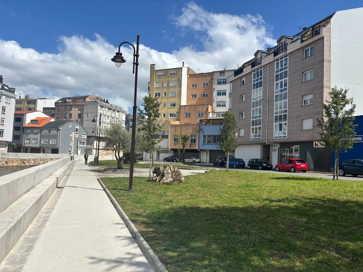 Exterior view of Flat for sale in Carballo  with Heating