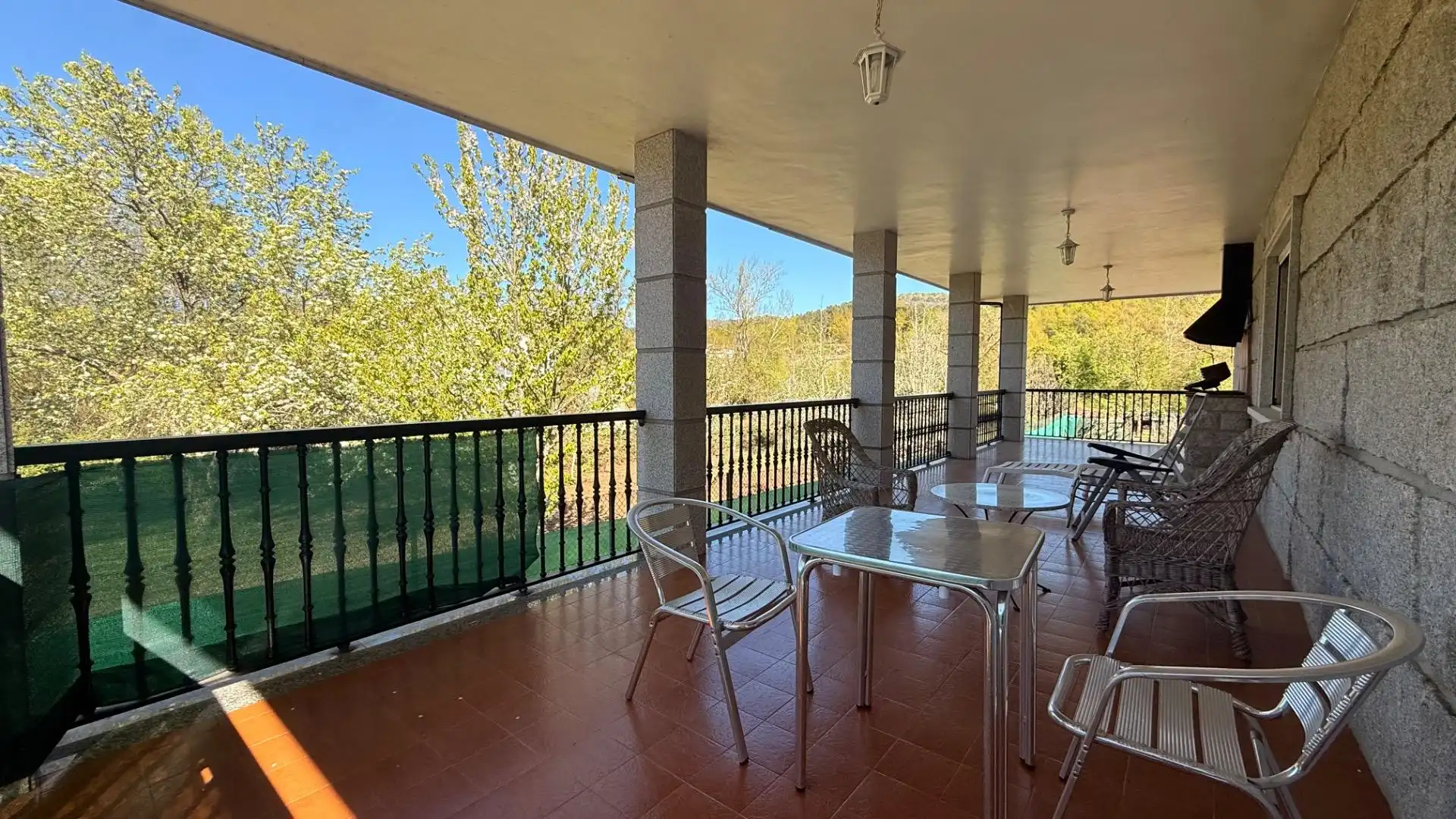 Terraza de Casa o chalet en venta en Leiro con Jardín privado, Terraza y Trastero