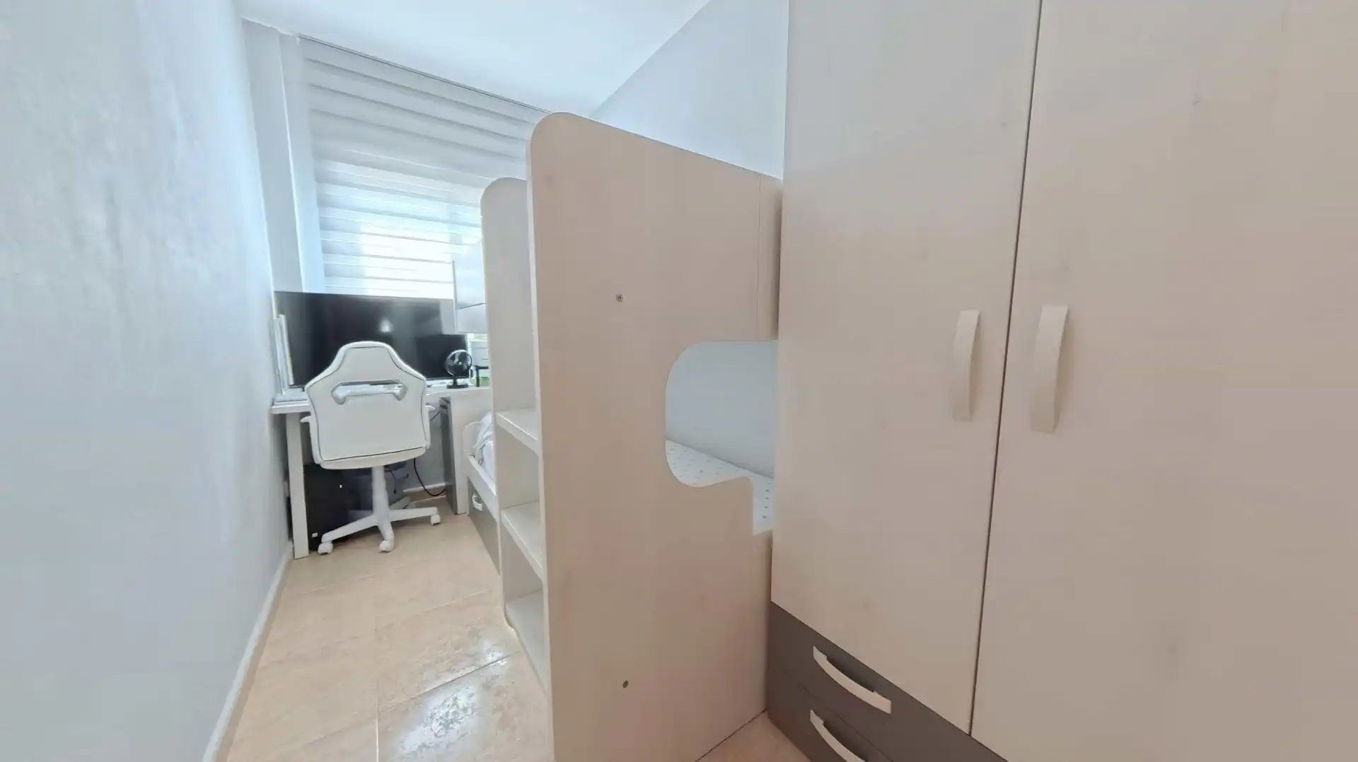 Schlafzimmer von Wohnung zum Verkauf in Sant Jaume dels Domenys mit Heizung, Schwimmbad und Balkon