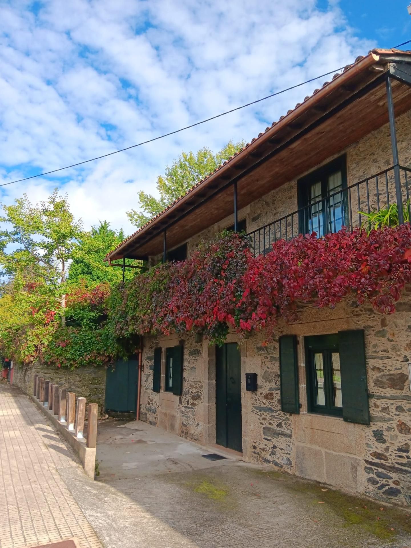 Exterior view of House or chalet for sale in Oza dos Ríos  with Heating, Private garden and Terrace