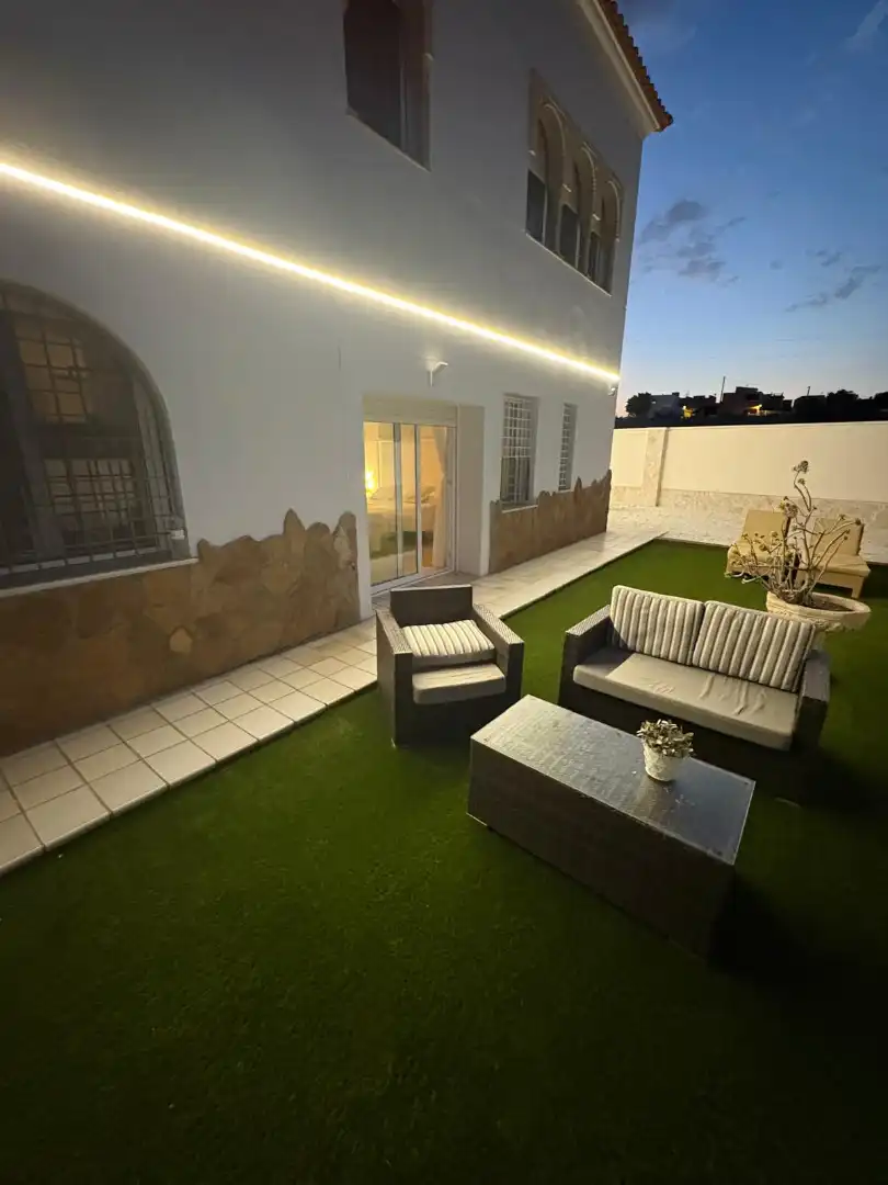 Terraza de Casa adosada en venta en Cuevas del Almanzora con Aire acondicionado, Terraza y Amueblado