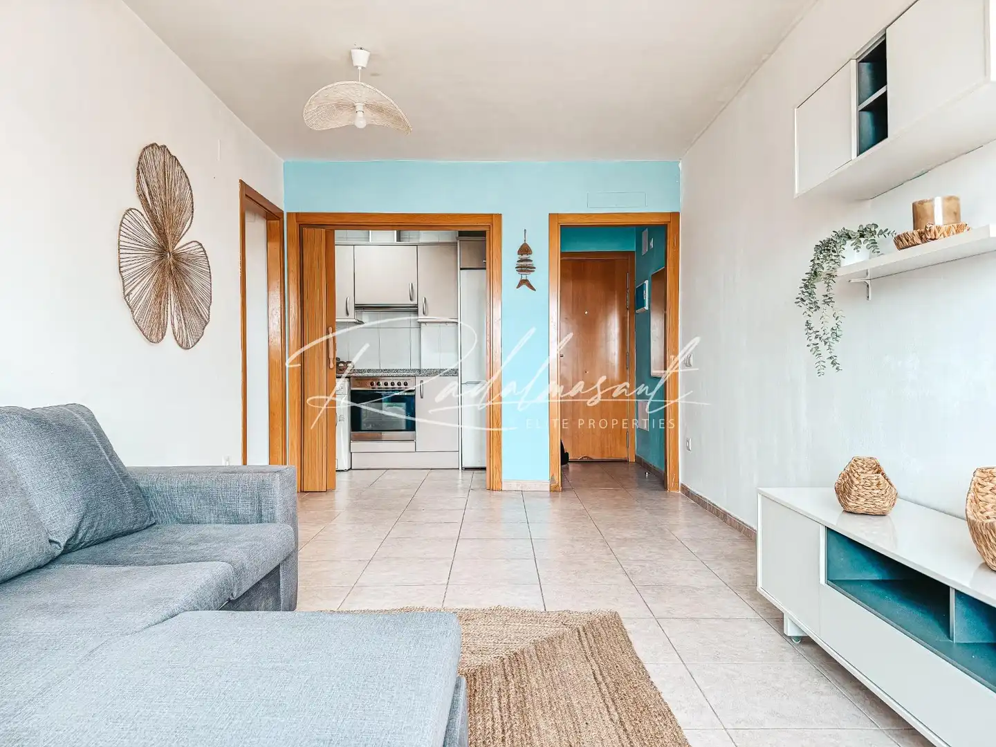Sala de estar de Piso en venta en Mont-roig del Camp