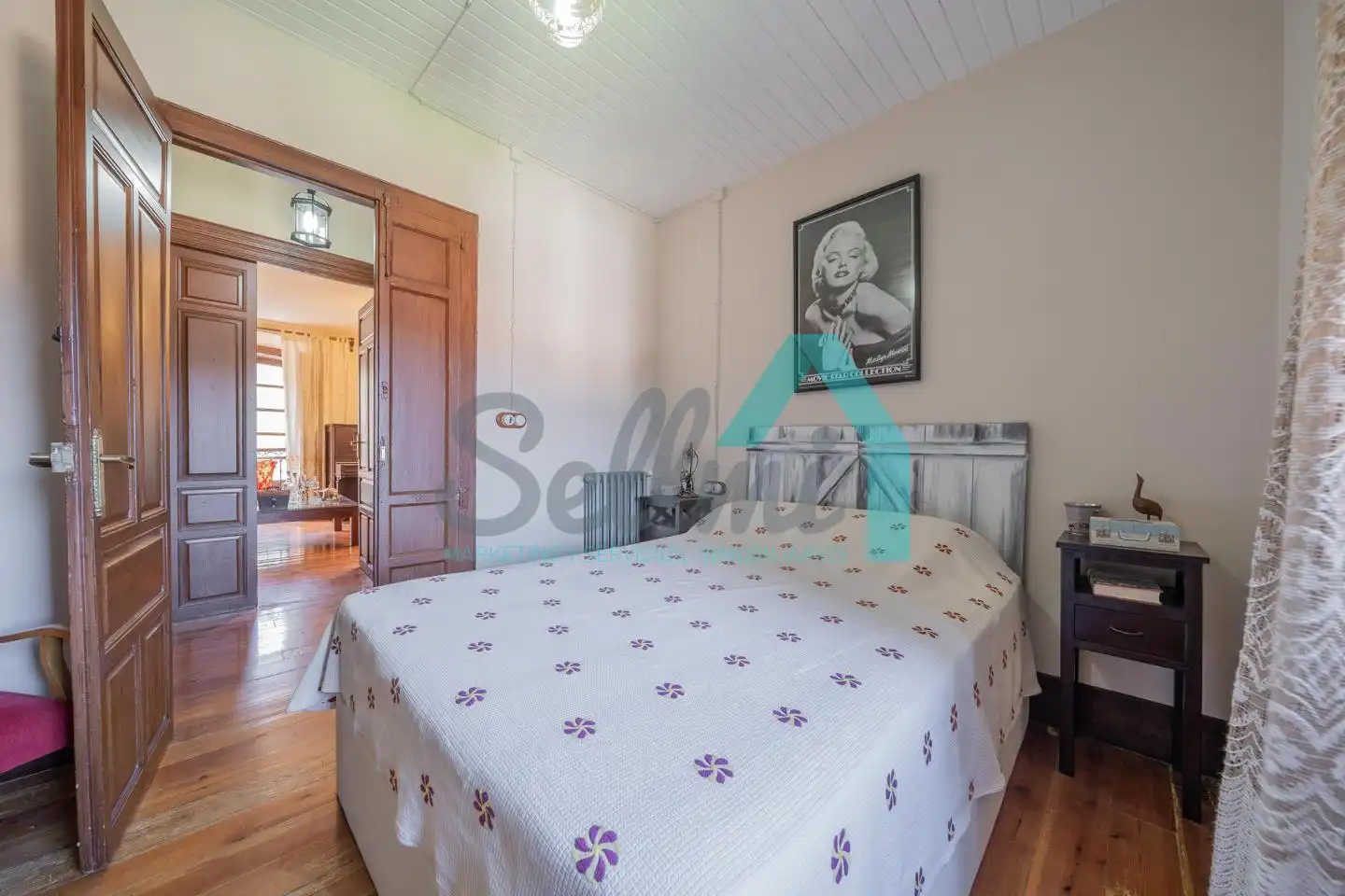 Bedroom of Houses for sale in Pravia  with Heating, Private garden and Parquet flooring