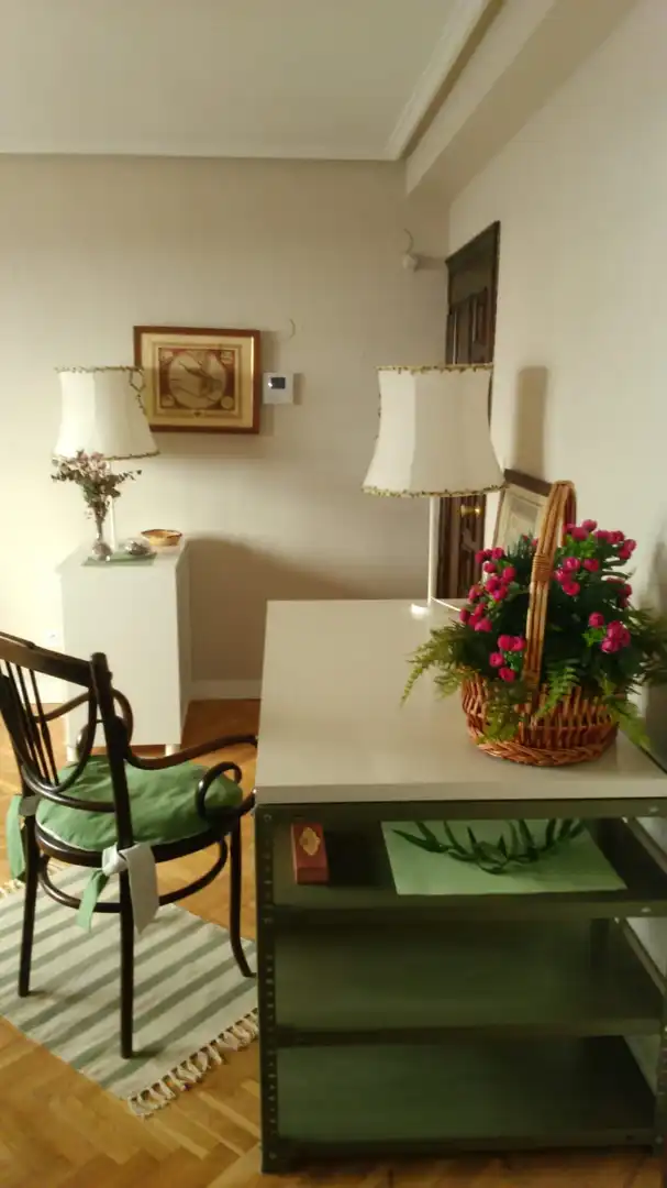 Comedor de Apartamento de alquiler en Zaragoza con Calefacción, Parquet y Amueblado