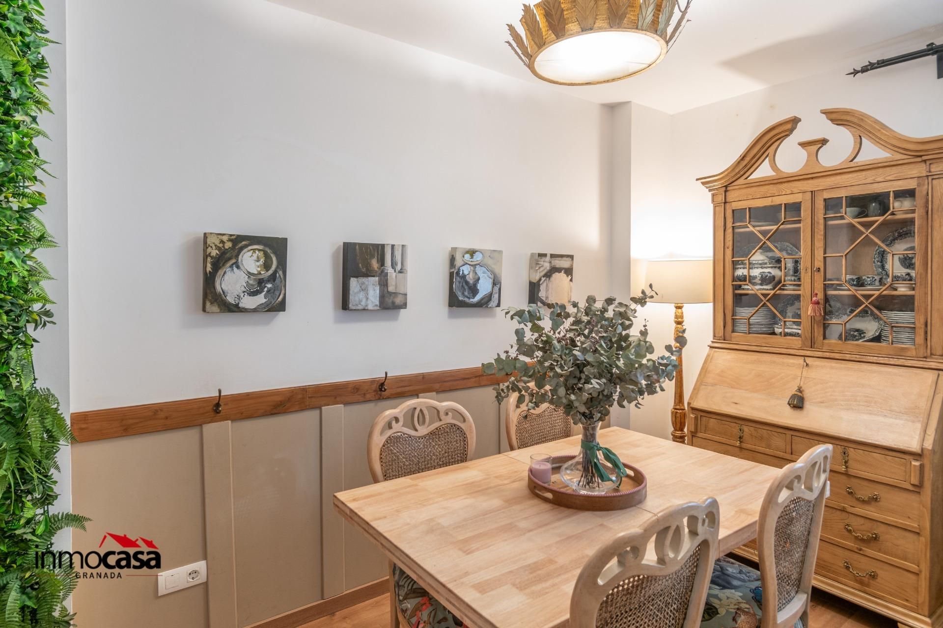 Dining room of Flat for sale in Alhendín  with Air Conditioner, Private garden and Storage room