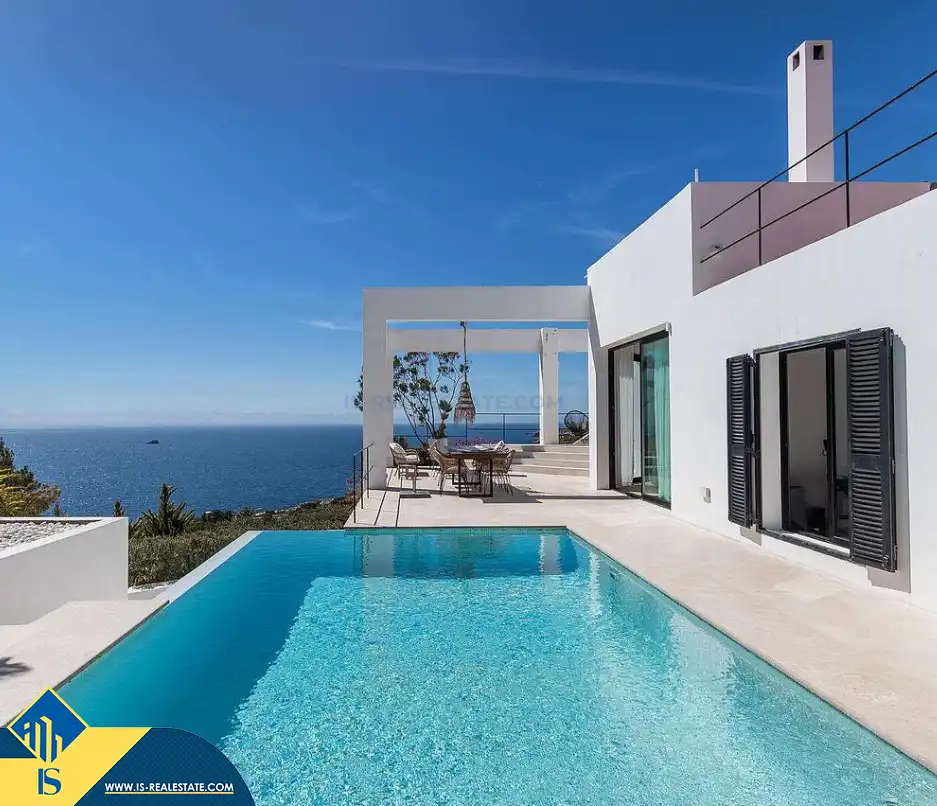 Piscina de Casa o xalet en venda en Santa Eulària des Riu amb Terrassa, Piscina i Moblat