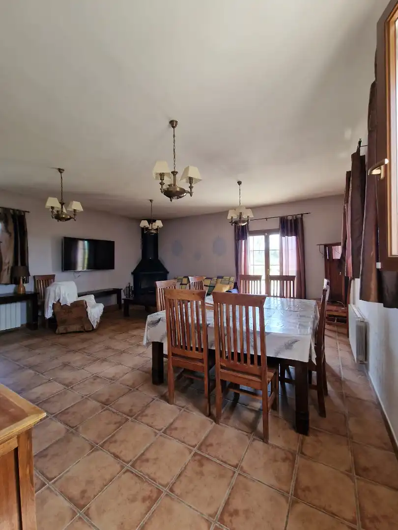 Dining room of Country homes for sale in Preixens  with Heating, Private garden and Terrace