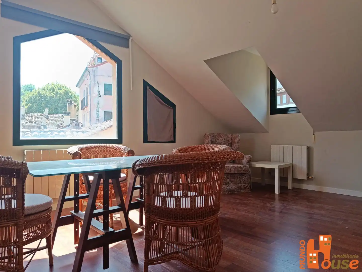 Terraza de Casa adosada en venta en Real Sitio de San Ildefonso con Calefacción y Amueblado