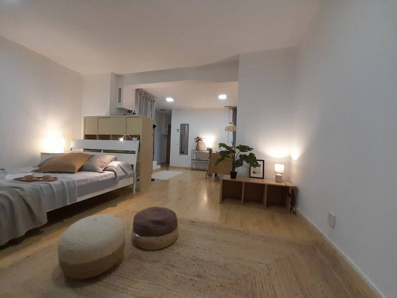 Dormitori de Loft de lloguer en  Barcelona Capital amb Aire condicionat, Calefacció i Parquet