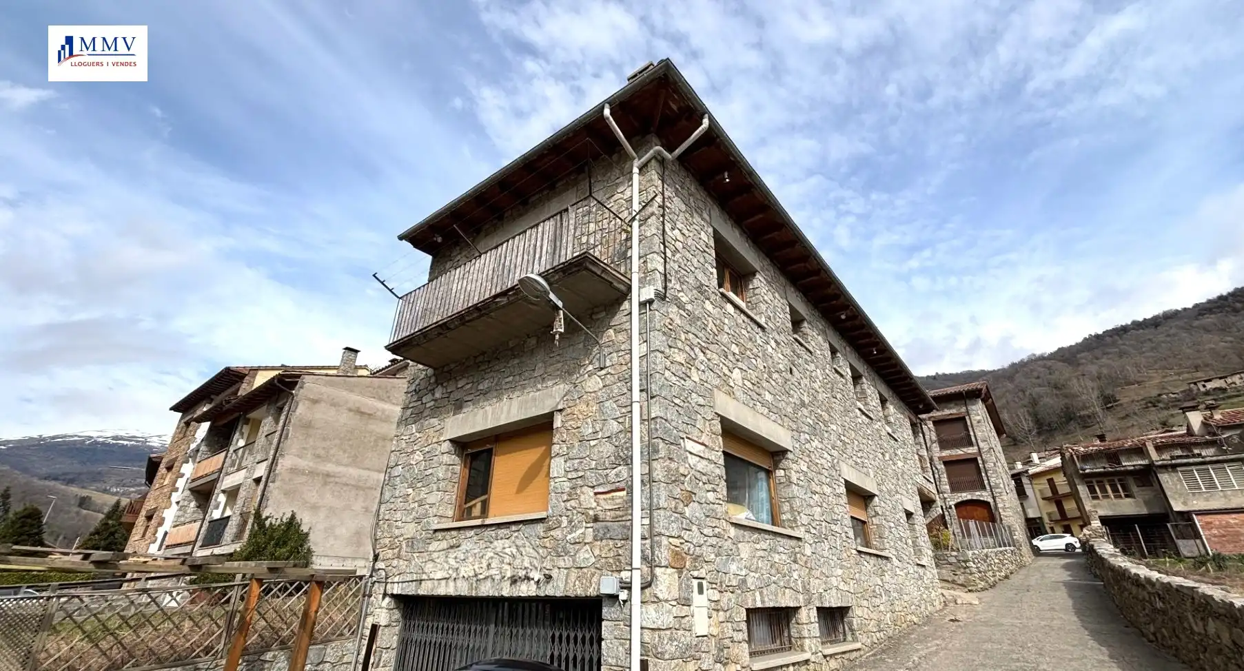 Exterior view of Houses for sale in Vilallonga de Ter  with Heating, Terrace and Storage room