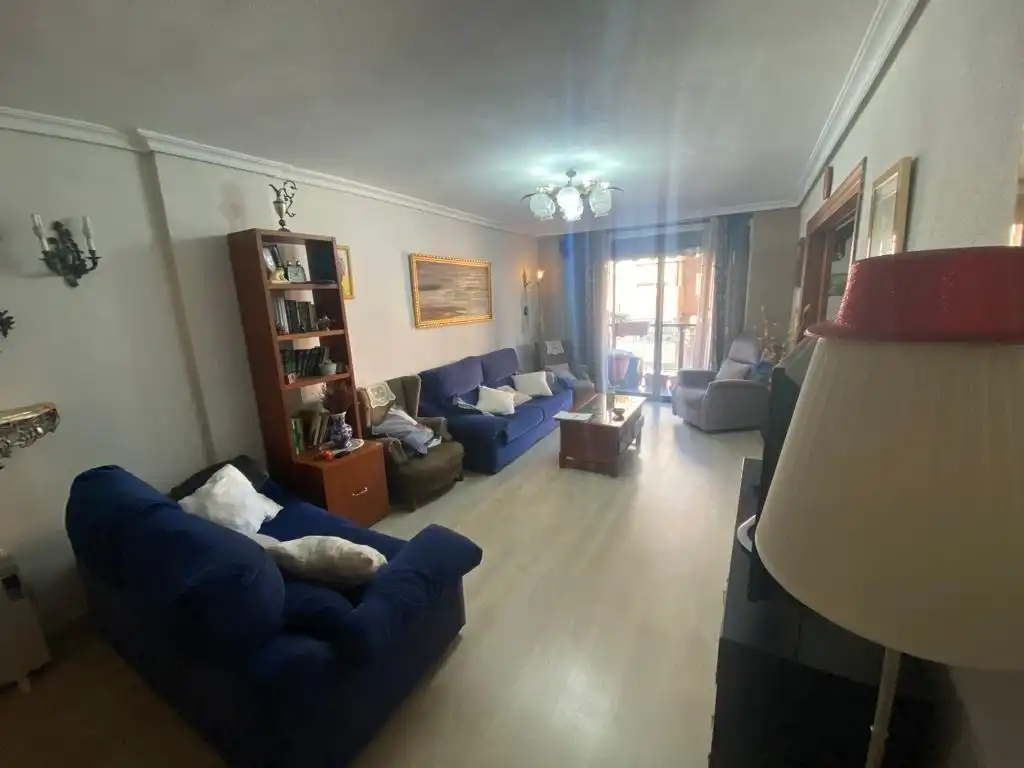Living room of Flat for sale in Murcia  with Furnished and Balcony