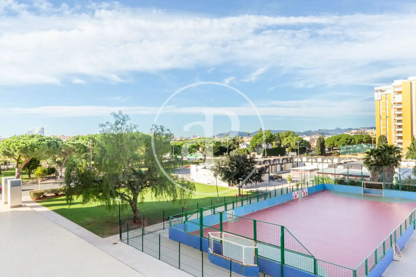 Außenansicht von Wohnung zur Miete in Canet d'En Berenguer mit Klimaanlage, Heizung und Privatgarten