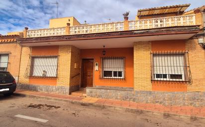 Exterior view of Single-family semi-detached for sale in  Murcia Capital  with Terrace and Furnished