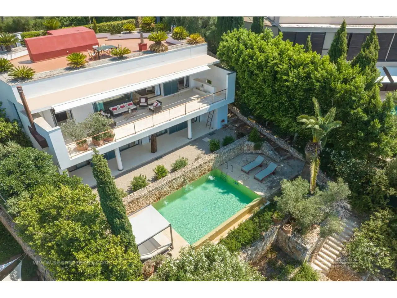 Swimming pool of Houses for sale in Maó - Mahón  with Air Conditioner, Heating and Terrace