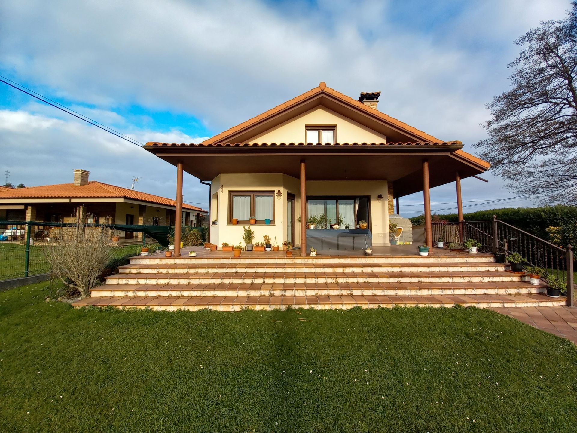 Exterior view of House or chalet for sale in Castrillón  with Heating, Private garden and Terrace