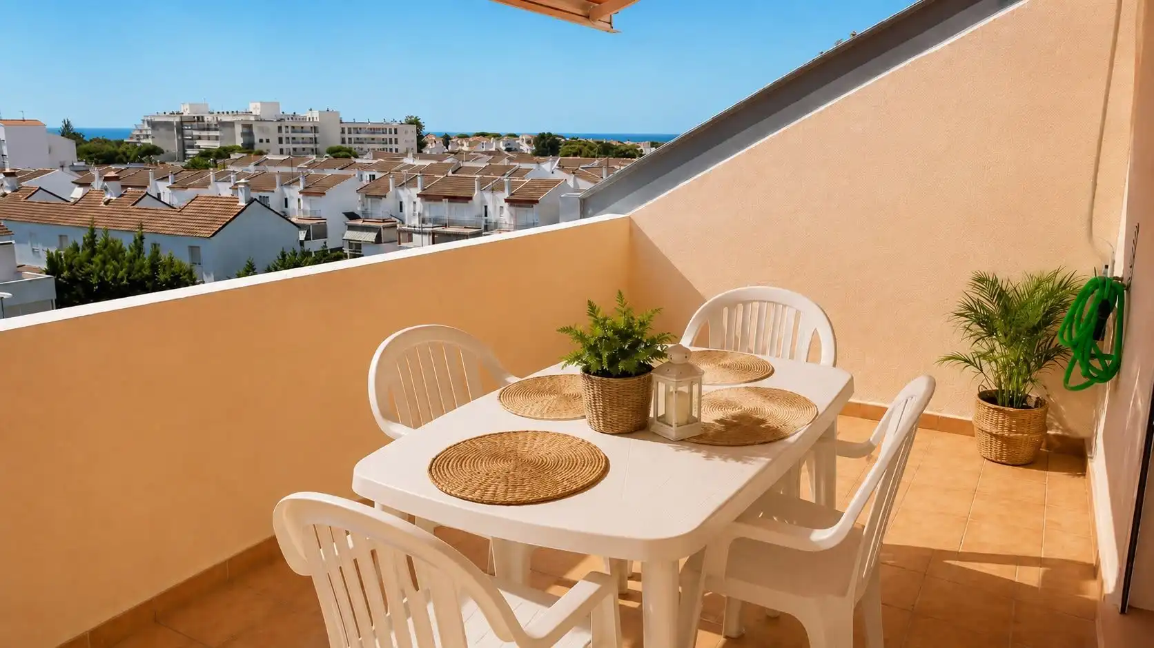 Terraza de Ático de alquiler en El Portil con Aire acondicionado, Terraza y Amueblado
