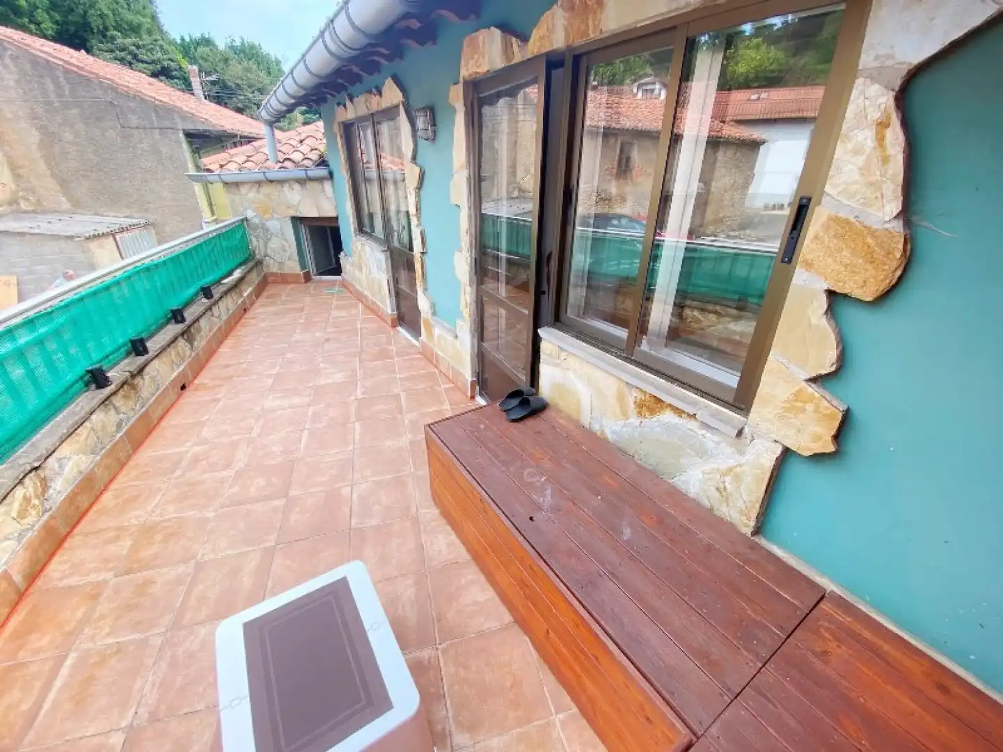 Terrace of Flat for rent in Alfoz de Lloredo  with Heating and Furnished