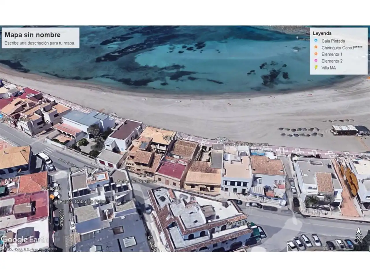 Vista exterior de Casa o chalet en venta en Cartagena con Aire acondicionado, Terraza y Amueblado