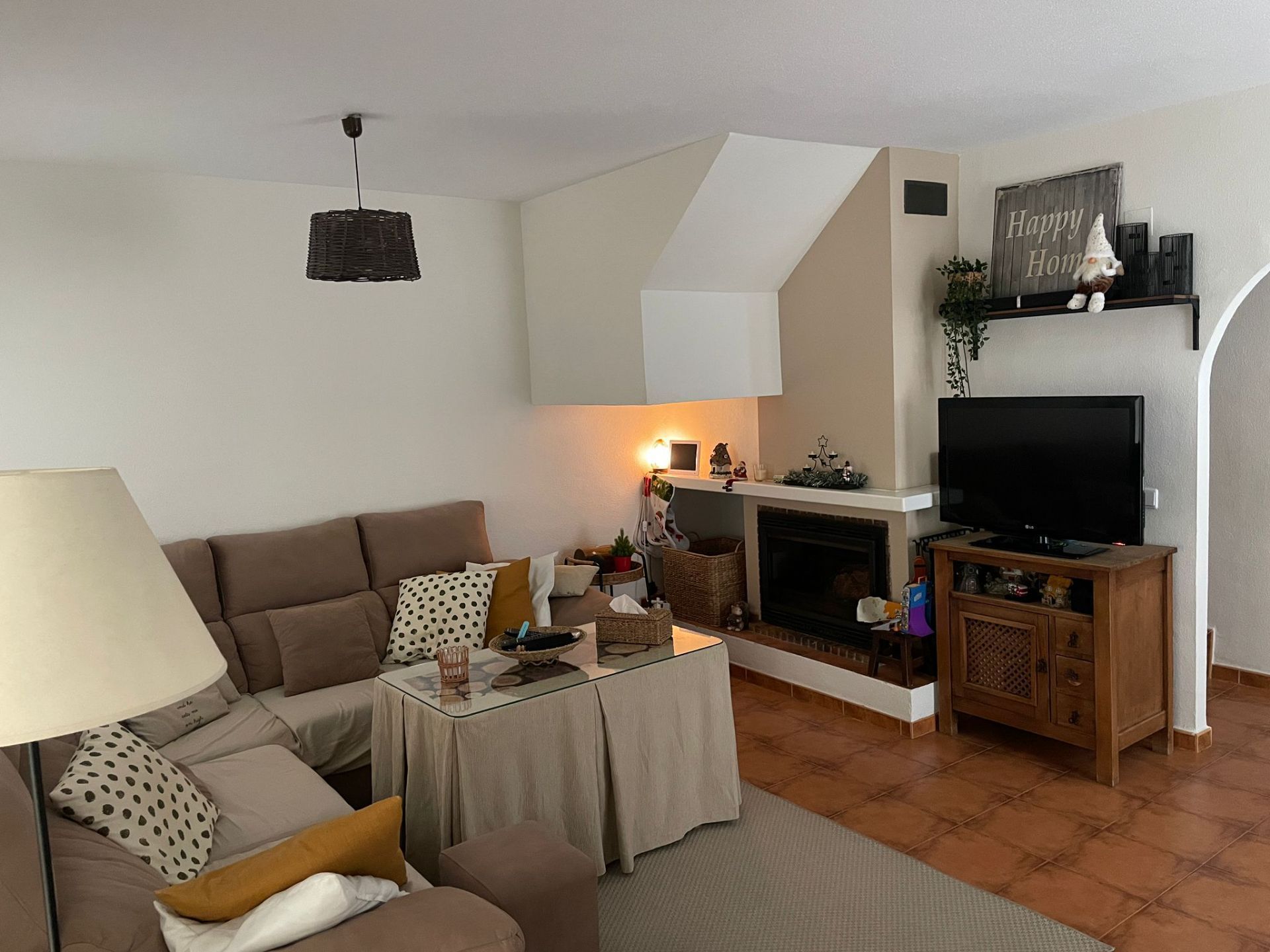 Sala d'estar de Casa adosada en venda en Cártama amb Aire condicionat, Calefacció i Terrassa