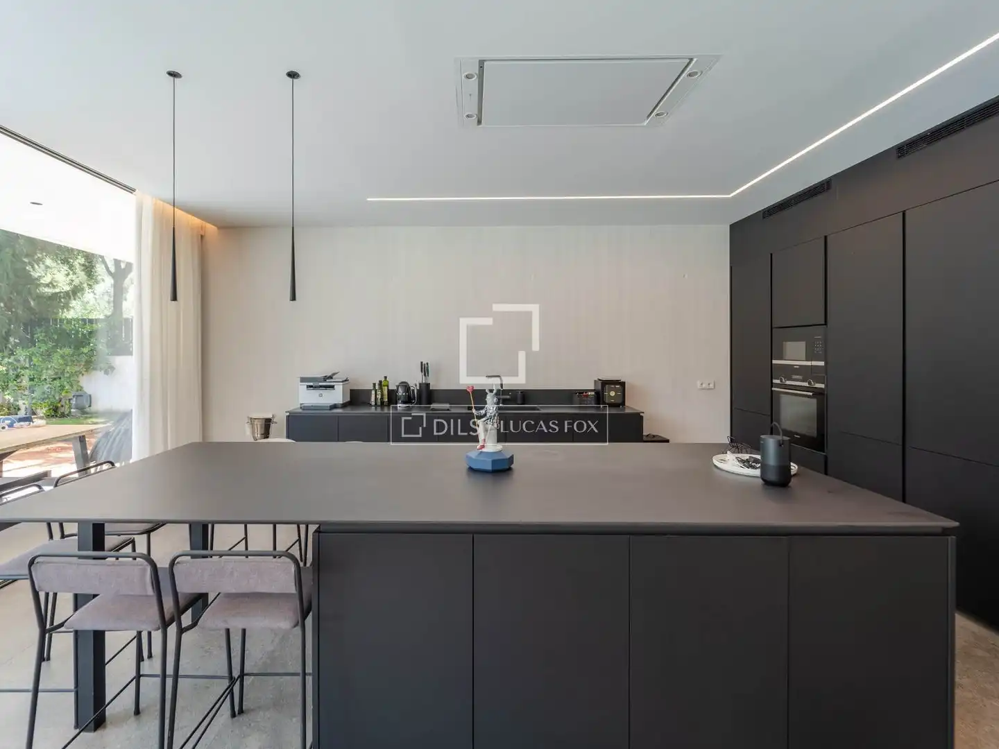 Cocina de Casa o chalet en venta en Godella con Aire acondicionado, Calefacción y Jardín privado