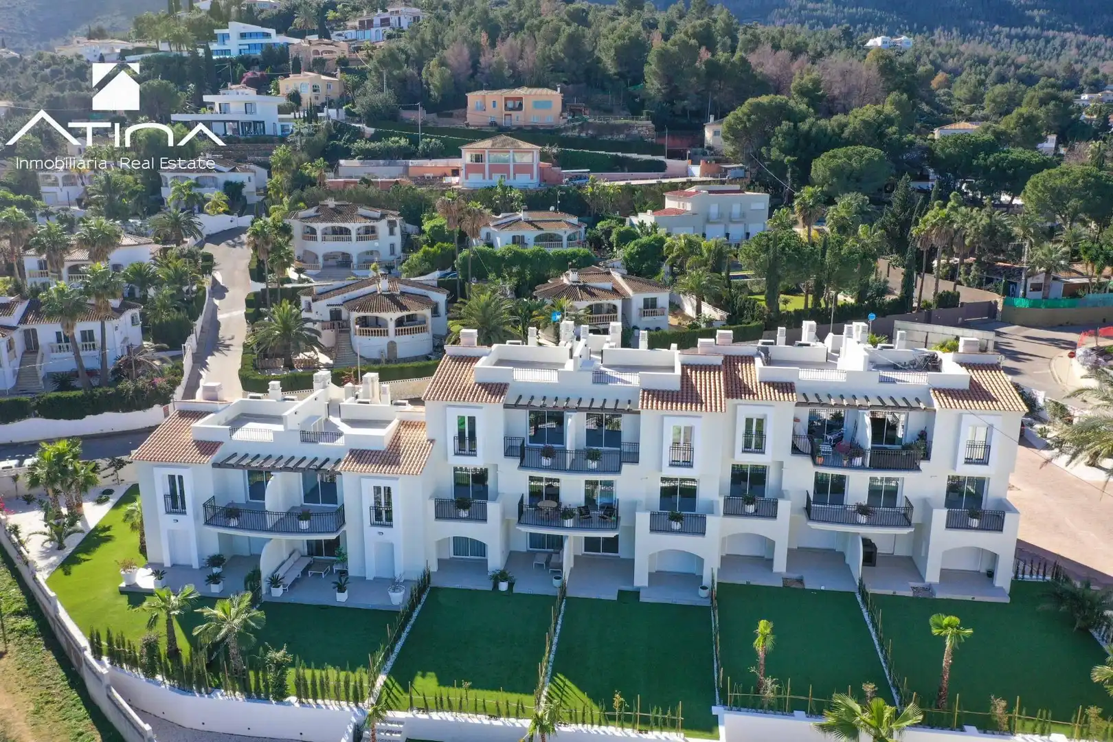Exterior view of Detached homes for sale in Dénia  with Air Conditioner, Private garden and Terrace