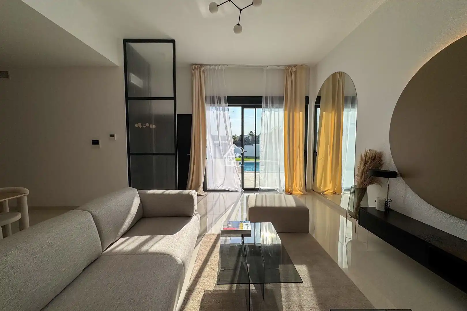 Sala de estar de Casa o chalet en venta en San Miguel de Salinas con Aire acondicionado, Jardín privado y Terraza