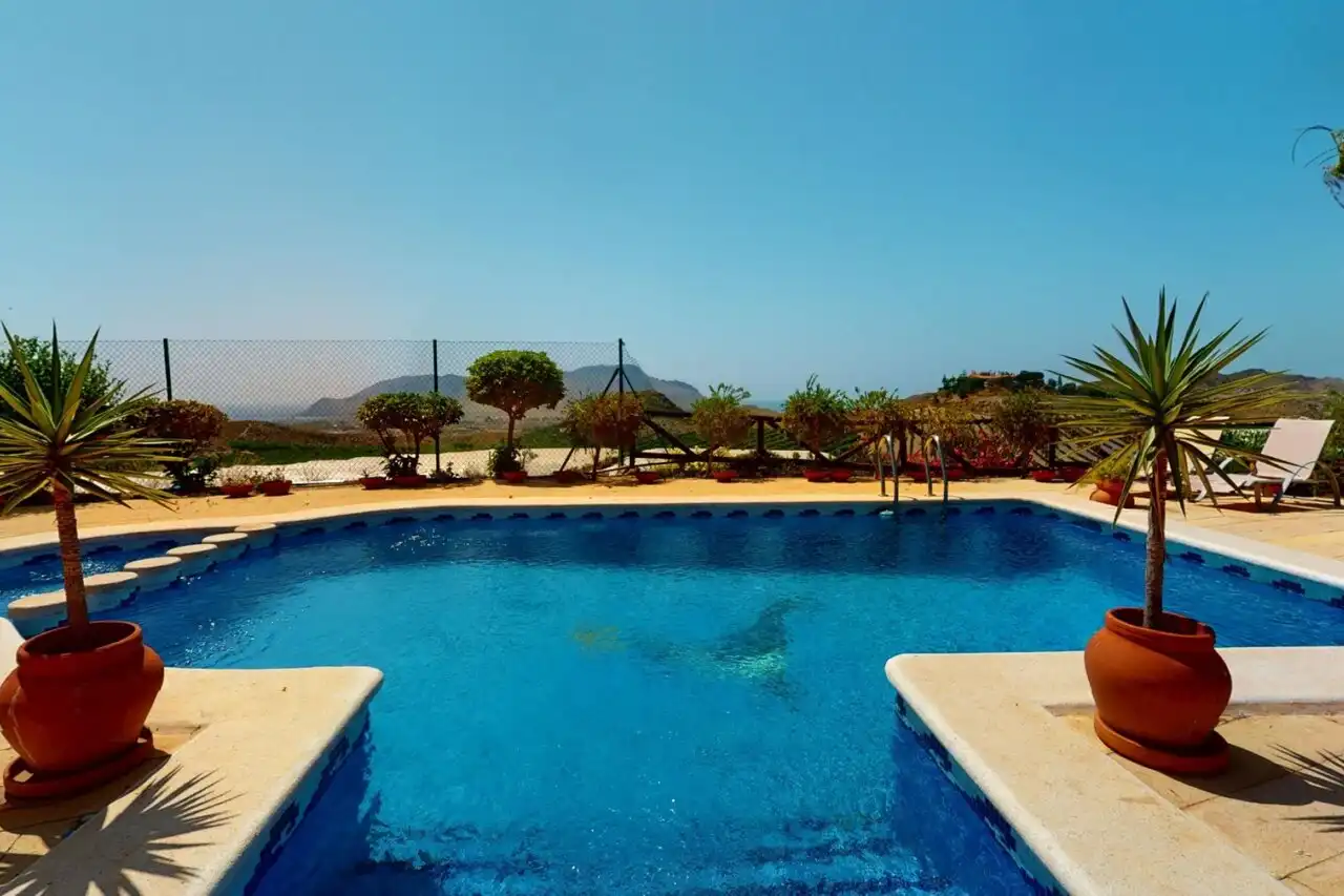 Piscina de Casa o xalet en venda en Lorca