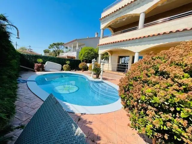 Swimming pool of Houses for sale in Tordera  with Heating, Private garden and Terrace