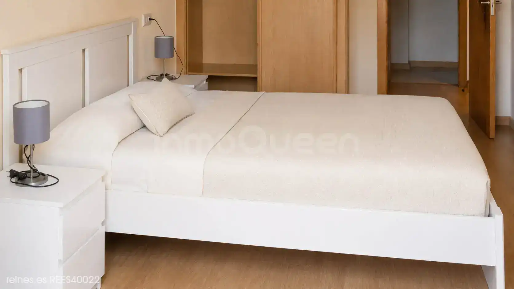 Schlafzimmer von Wohnung zum Verkauf in Barreiros mit Heizung, Terrasse und Möbliert