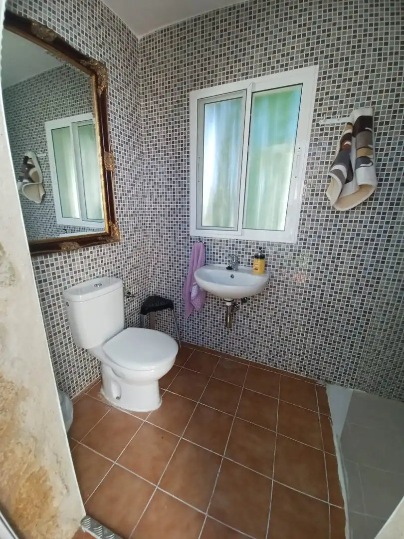 Bany de Casa o xalet en venda en Villanueva de la Serena amb Aire condicionat, Jardí privat i Traster