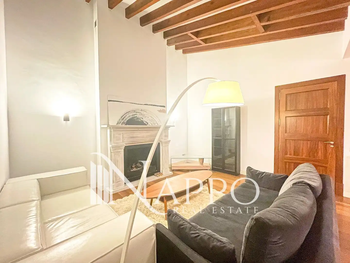 Wohnzimmer von Dachboden zur Miete in  Palma de Mallorca mit Klimaanlage und Heizung