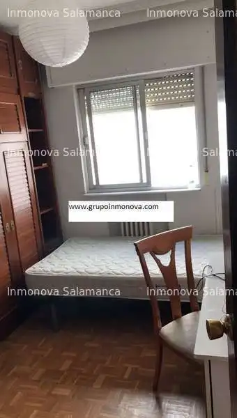 Bedroom of Flat for rent in Salamanca  with Heating, Terrace and Furnished