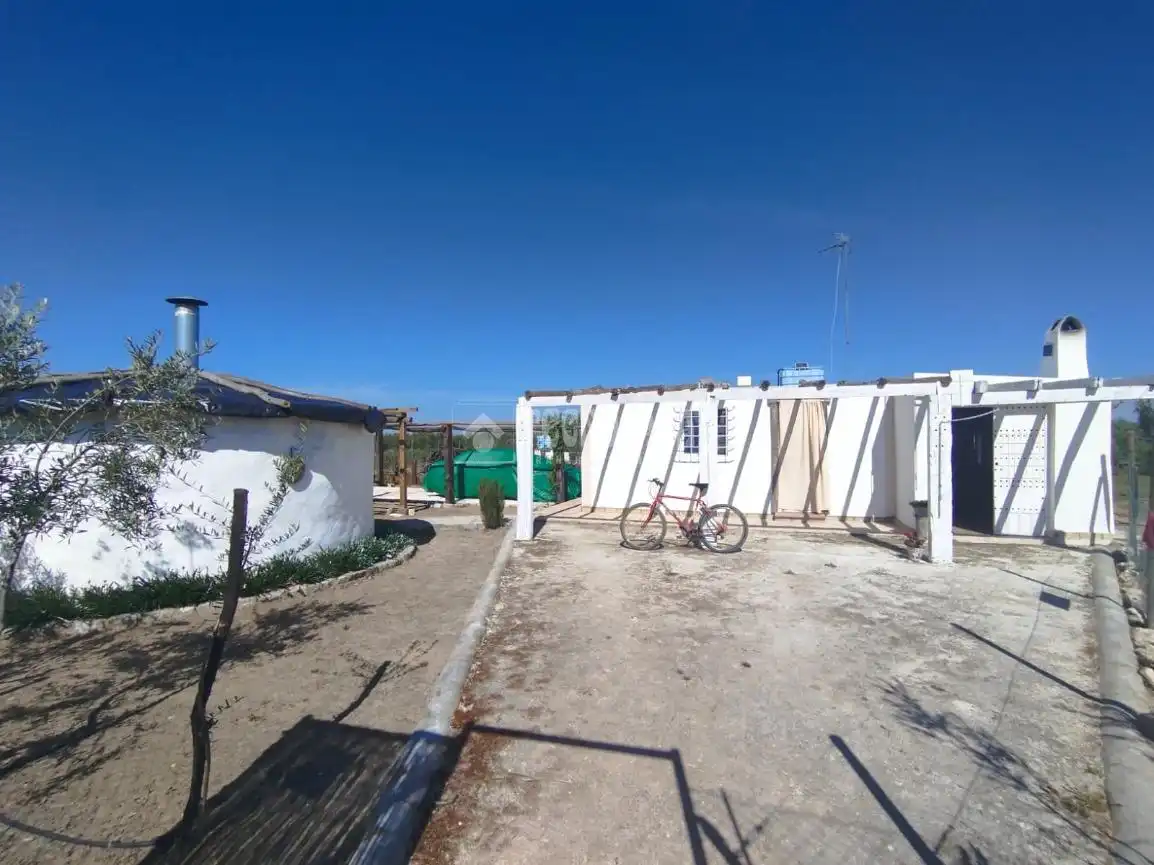 Vista exterior de Finca rústica en venda en Marchena amb Moblat