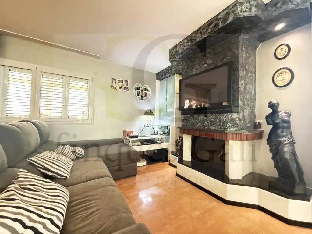 Living room of Houses for sale in El Pont de Vilomara i Rocafort  with Air Conditioner, Private garden and Terrace