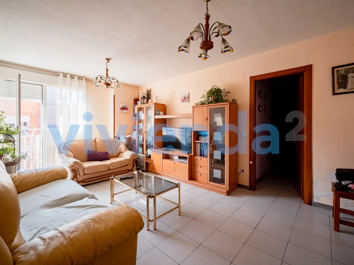 Living room of Flat for sale in Madrid  with Heating