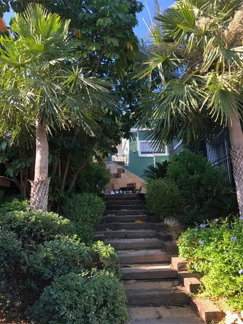 Vista exterior de Casa o xalet en venda en Murcia amb Aire condicionat, Jardí privat i Piscina