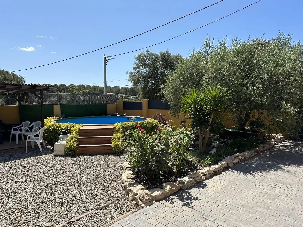 Swimming pool of Houses for sale in El Catllar   with Private garden, Terrace and Storage room