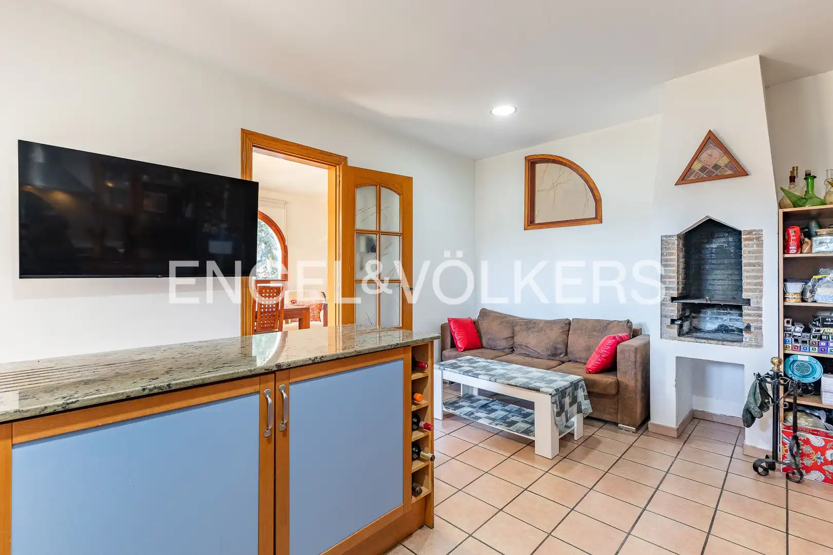 Cocina de Casa o chalet en venta en Caldes de Montbui con Calefacción, Jardín privado y Terraza